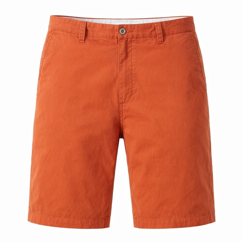 Polo Golf Ralph Lauren Shorts Mens 36 Orange Cotton Stretch Chino Flat Front‎
